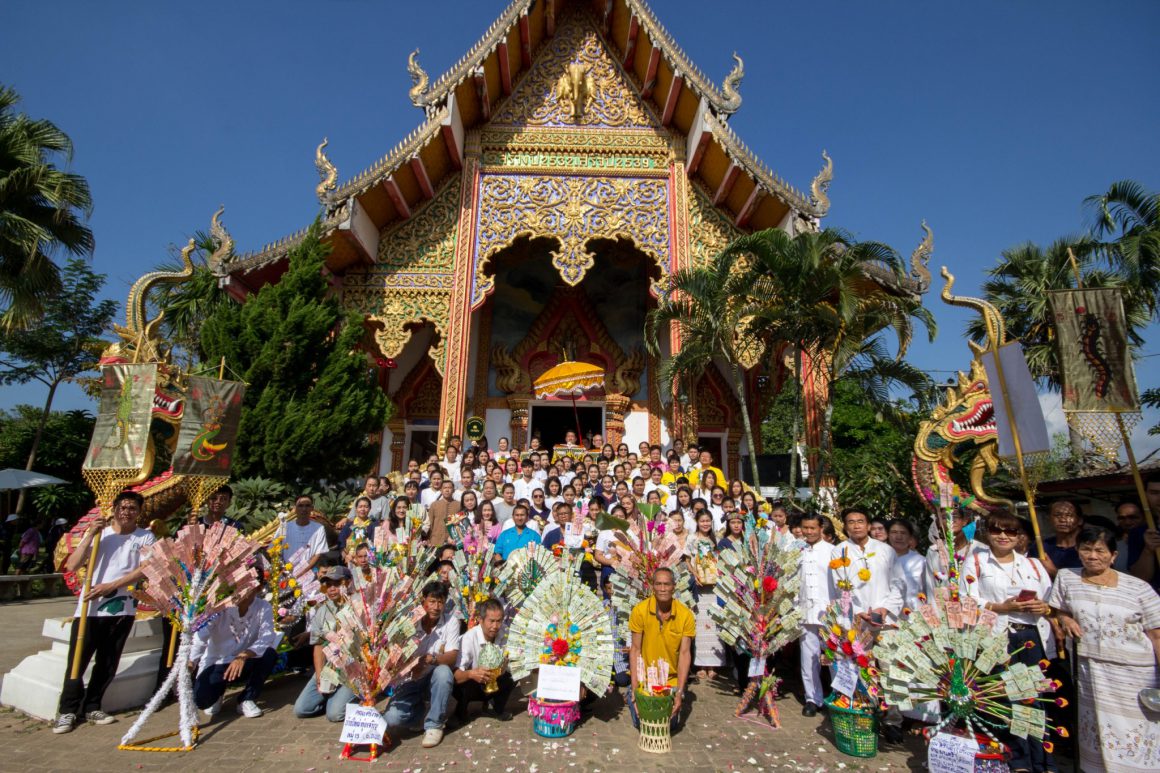 ดอยคำ ร่วมกับชุมชนรอบโรงงานหลวงฯ ทำบุญทอดกฐินสามัคคี ประจำปี ๒๕๖๒  (สายเหนือ)