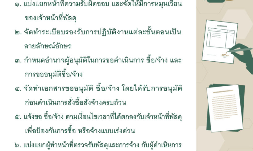 “ดอยคำ” นำเสนอความรู้เรื่อง “จัดหา จัดจ้าง จัดให้…”