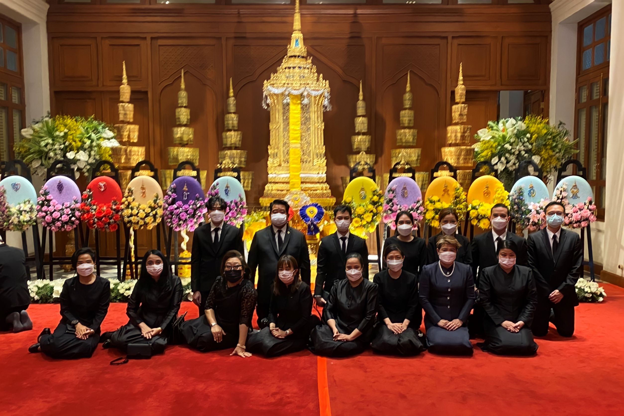 “ดอยคำ” ร่วมพระพิธีธรรมสวดพระอภิธรรมศพ หม่อมเจ้าภีศเดช รัชนี ผู้ประทานรูปแบบเครื่องหมายการค้า ดอยคำ