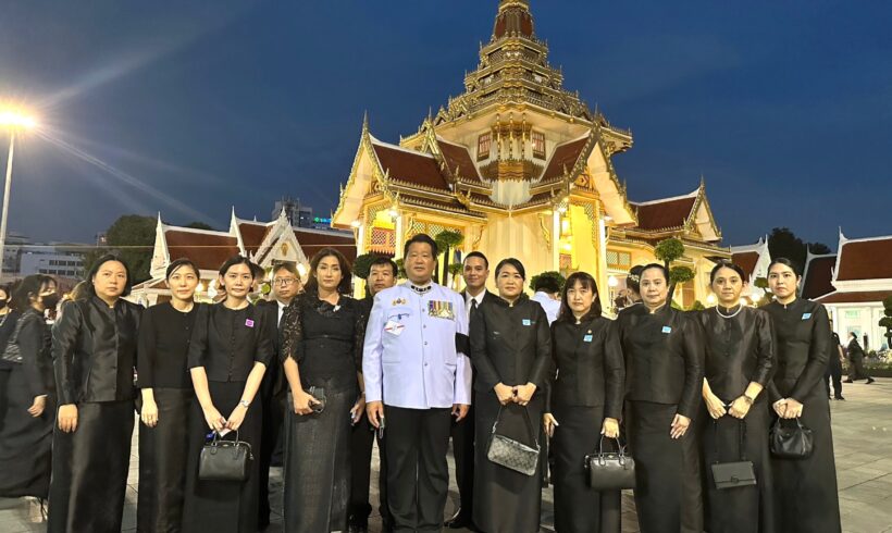 “ดอยคำ” ร่วมพิธีพระราชทานเพลิงศพ หม่อมเจ้าภีศเดช รัชนี ณ วัดเทพศิรินทราวาส