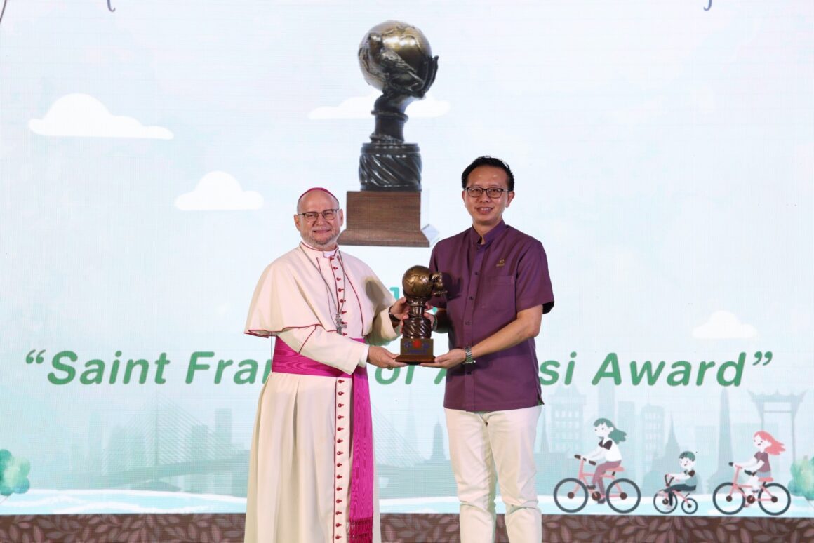 ดอยคำ รับรางวัลเกียรติคุณ “Saint Francis of Assisi Award”