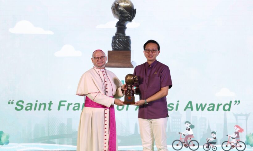 ดอยคำ รับรางวัลเกียรติคุณ “Saint Francis of Assisi Award”