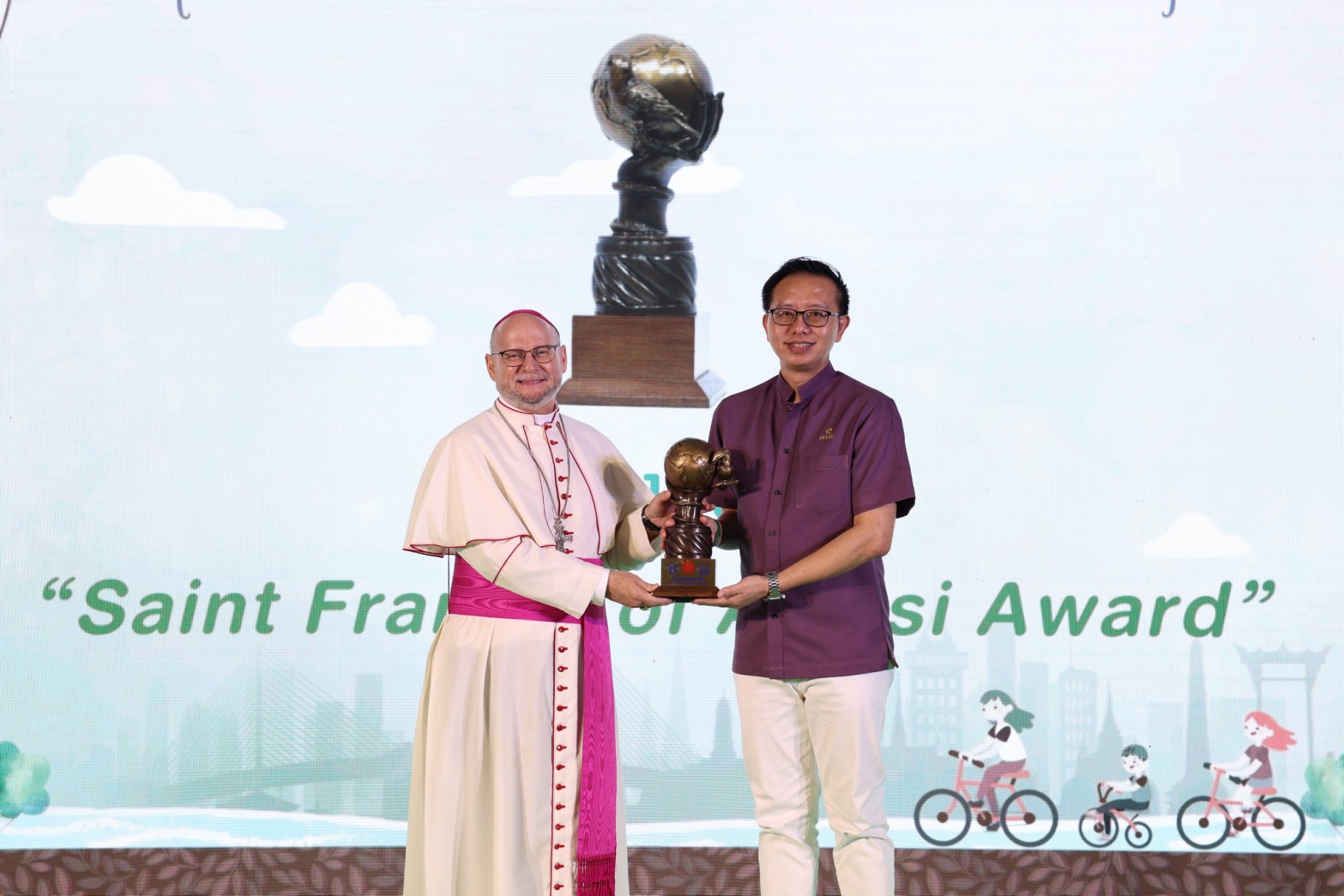 ดอยคำ รับรางวัลเกียรติคุณ "Saint Francis of Assisi Award"
