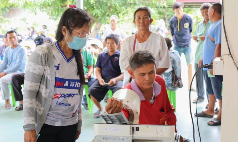 ดอยคำ ตรวจเลือดให้กับเกษตรกร ภายใต้ “โครงการสวัสดิการสุขภาพเกษตร ประจำปี 2567”