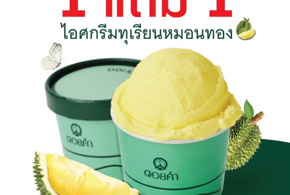 ไอศกรีมทุเรียนหมอนทอง ซื้อ 1 แถม 1 ไอศกรีมทุเรียนหมอนทอง ซื้อ 1 แถม 1